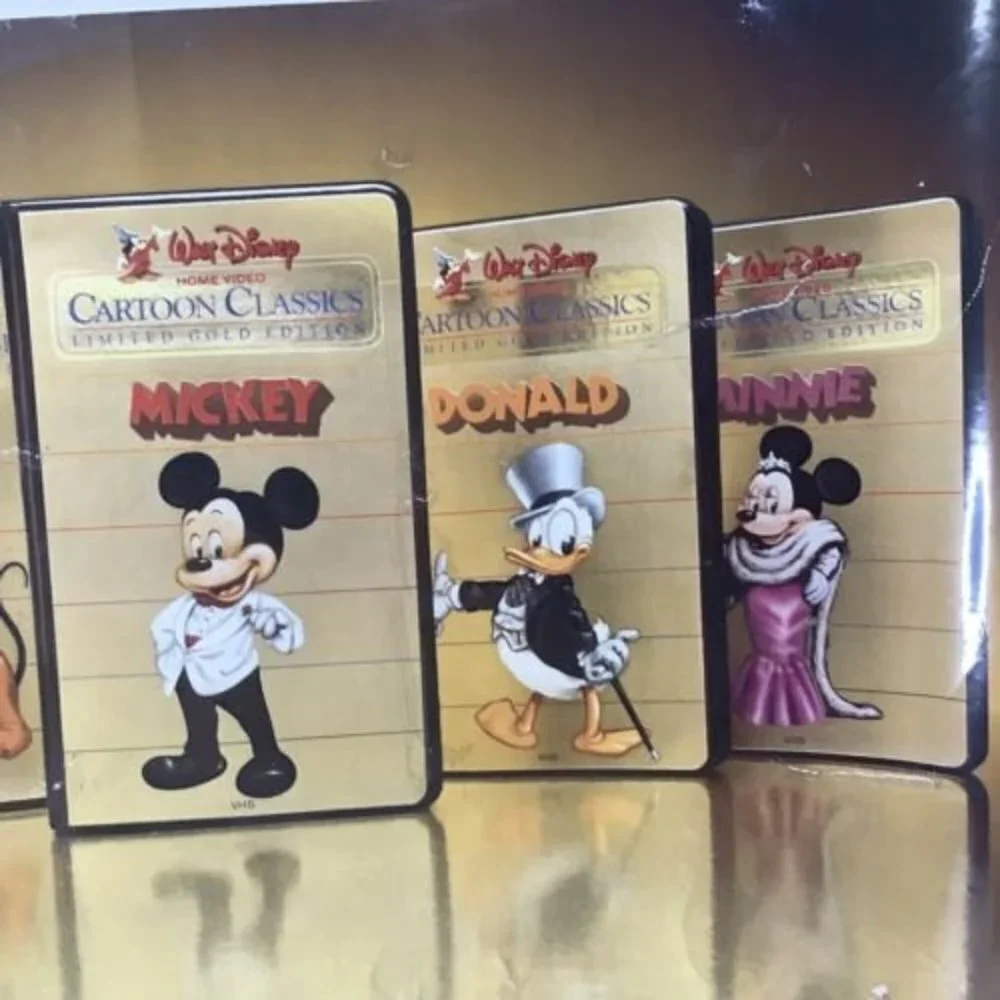 VTG Walt‎ Disney Cartoon Classics Poster 21.5 x 35.5